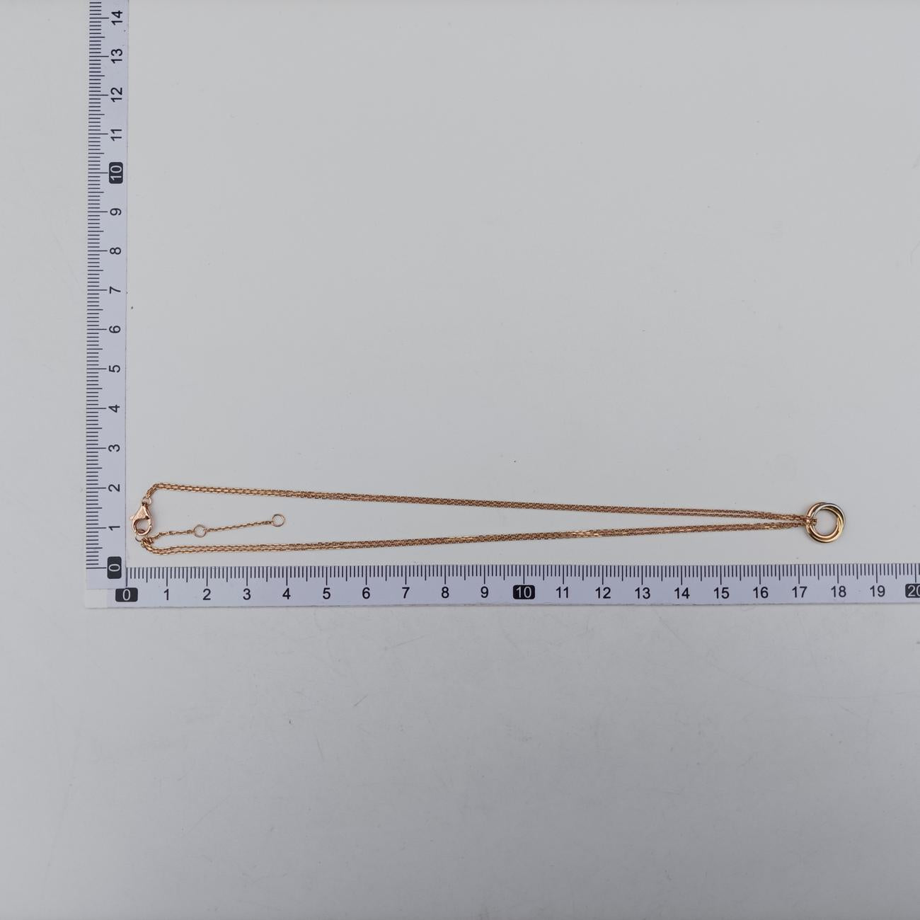 Trinity de Cartier Pink×Gold × rose gold × platinum AU750 B7218200 JQQ542トリニティ ドゥ カルティエ ピンク×ゴールド×ローズゴールド×プラチナ AU750 B7218200 JQQ542