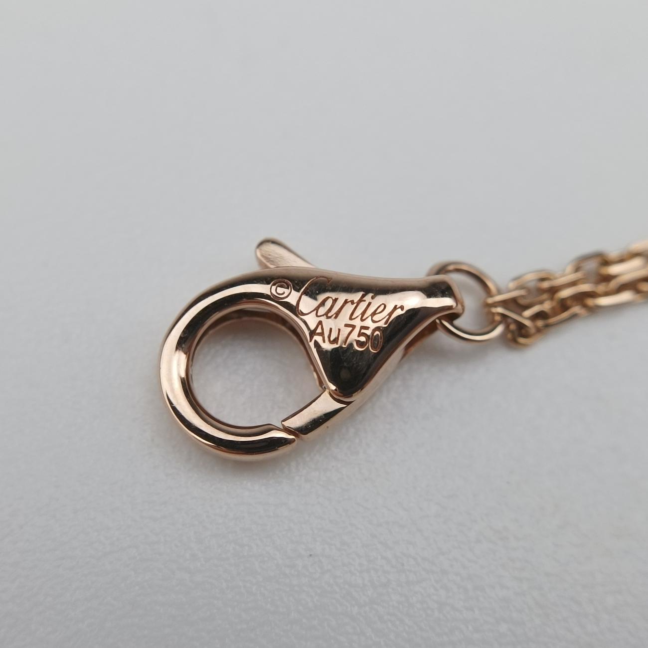 Trinity de Cartier Pink×Gold × rose gold × platinum AU750 B7218200 JQQ542トリニティ ドゥ カルティエ ピンク×ゴールド×ローズゴールド×プラチナ AU750 B7218200 JQQ542