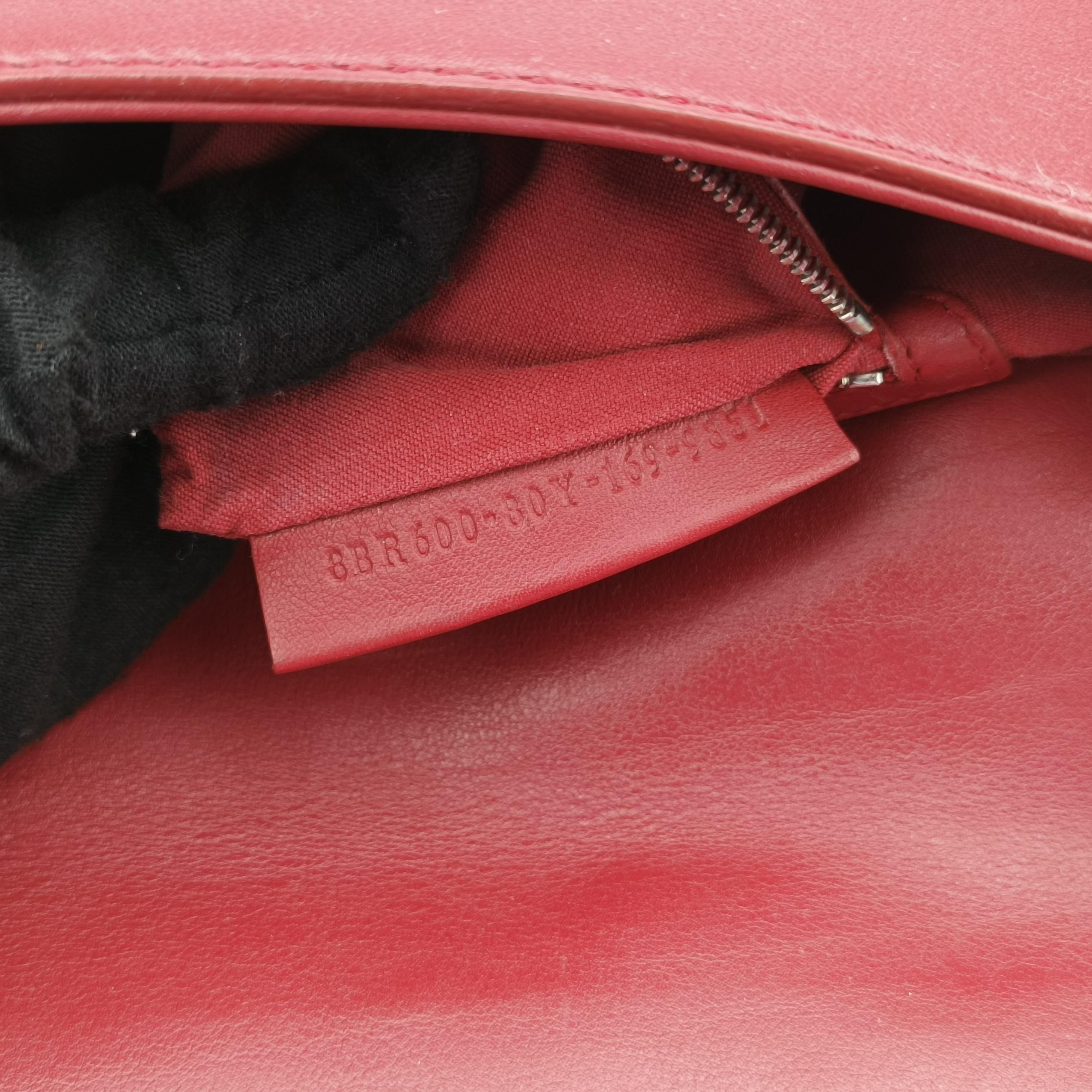 BAGUETTE Burgundy Leather x snakeskin 8BR600 8BR600-80Y-169-9851マンマバケット ワインレッド レザー×ヘビ革 8BR600 8BR600-80Y-169-9851