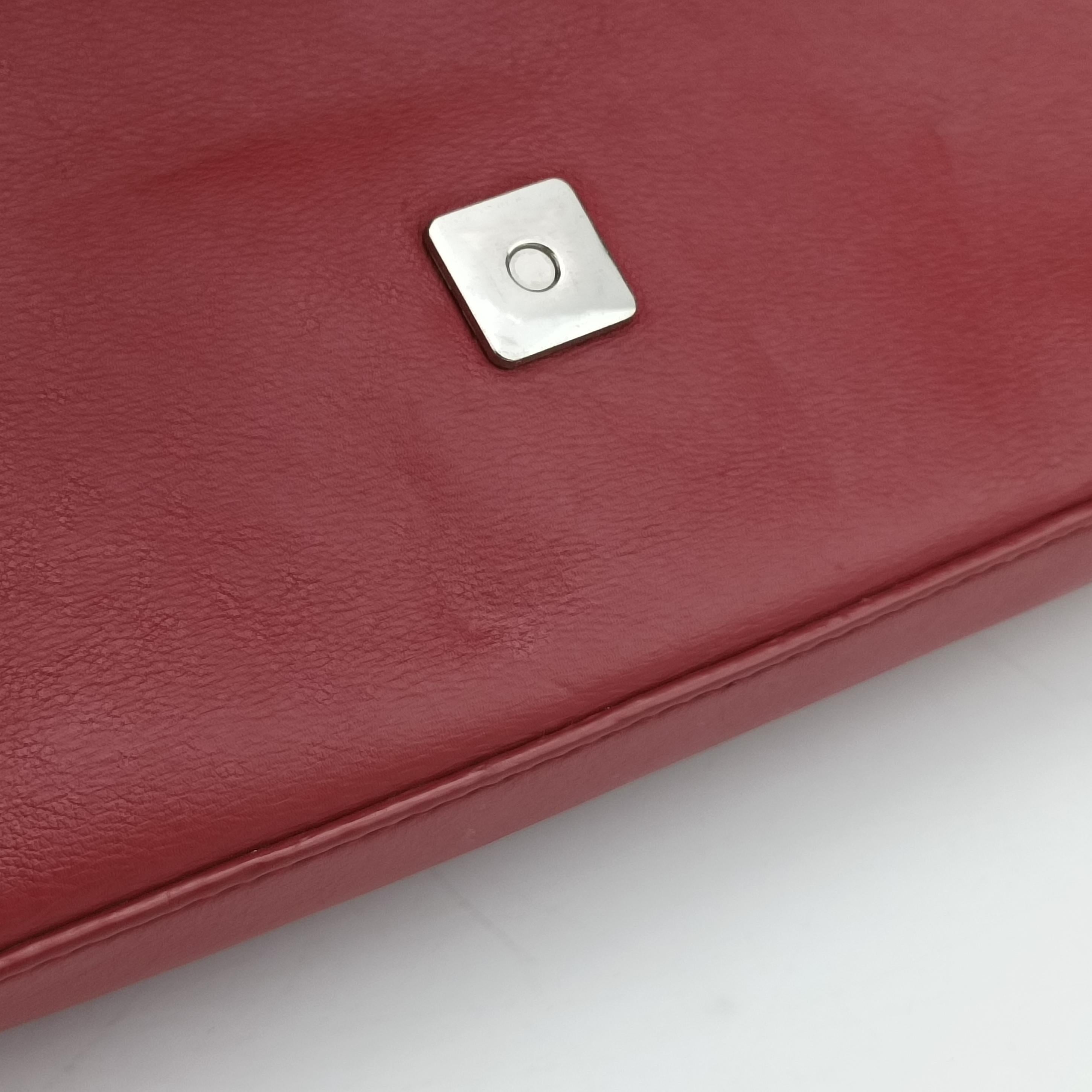 BAGUETTE Burgundy Leather x snakeskin 8BR600 8BR600-80Y-169-9851マンマバケット ワインレッド レザー×ヘビ革 8BR600 8BR600-80Y-169-9851