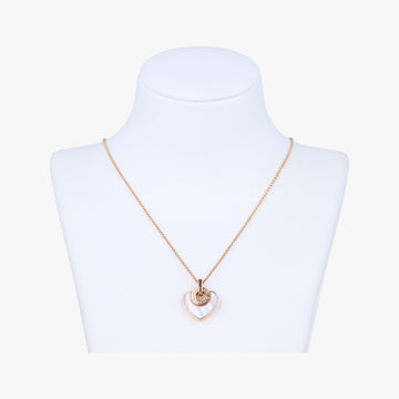 Cuore Heart Rose gold×white AU750 350657 E4Y655クオーレ ハート クオーレ ハート ローズゴールド×ホワイト AU750 350657 E4Y655