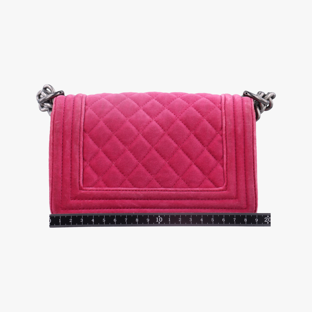 BOY CHANEL Rose velour A67416 18372057ボーイシャネル ローズ レッド ベロア A67416 18372057