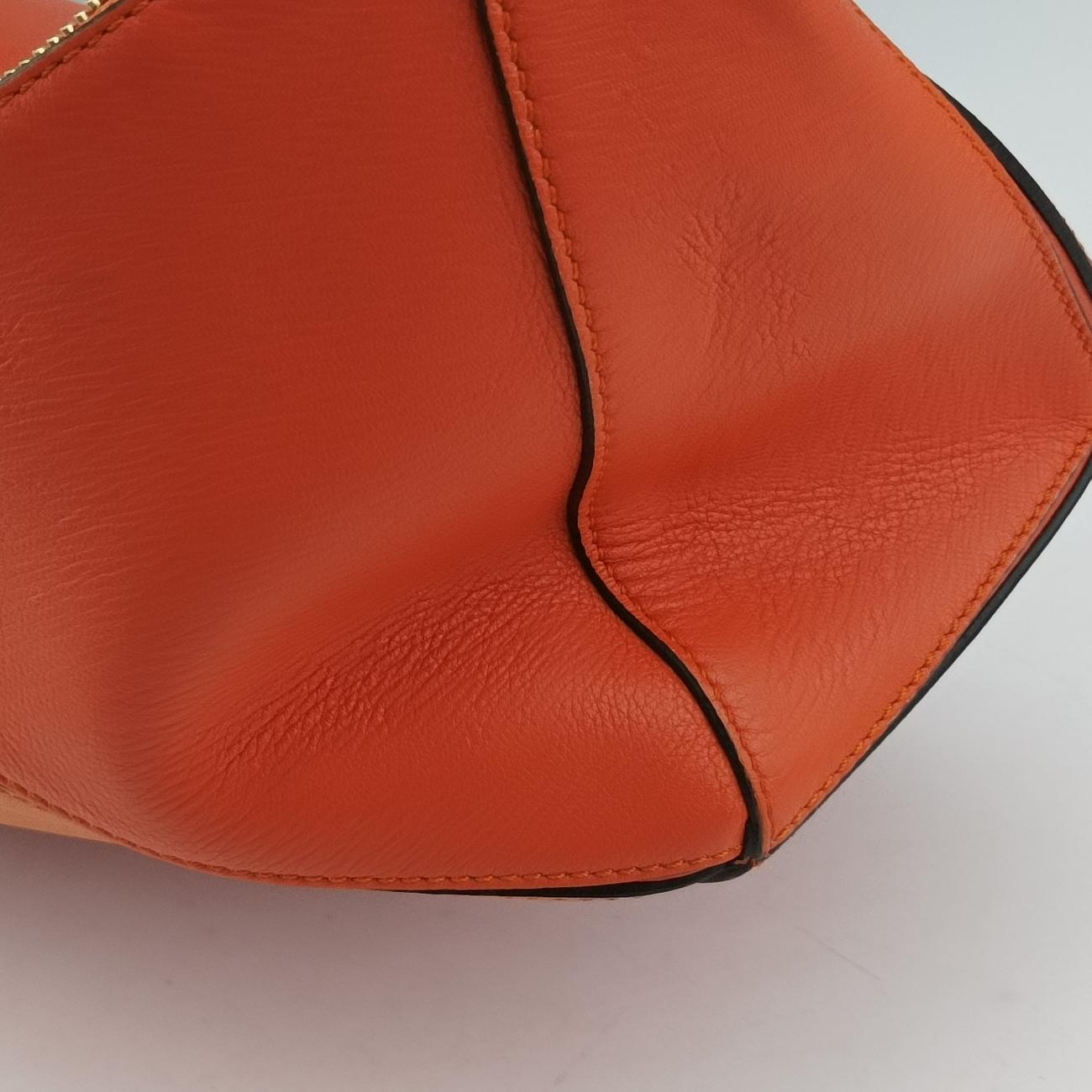 Puzzle Bag Medium orange×Multicolour Leather 061710パズルバッグ ミディアム オレンジ×マルチカラー レザー 061710