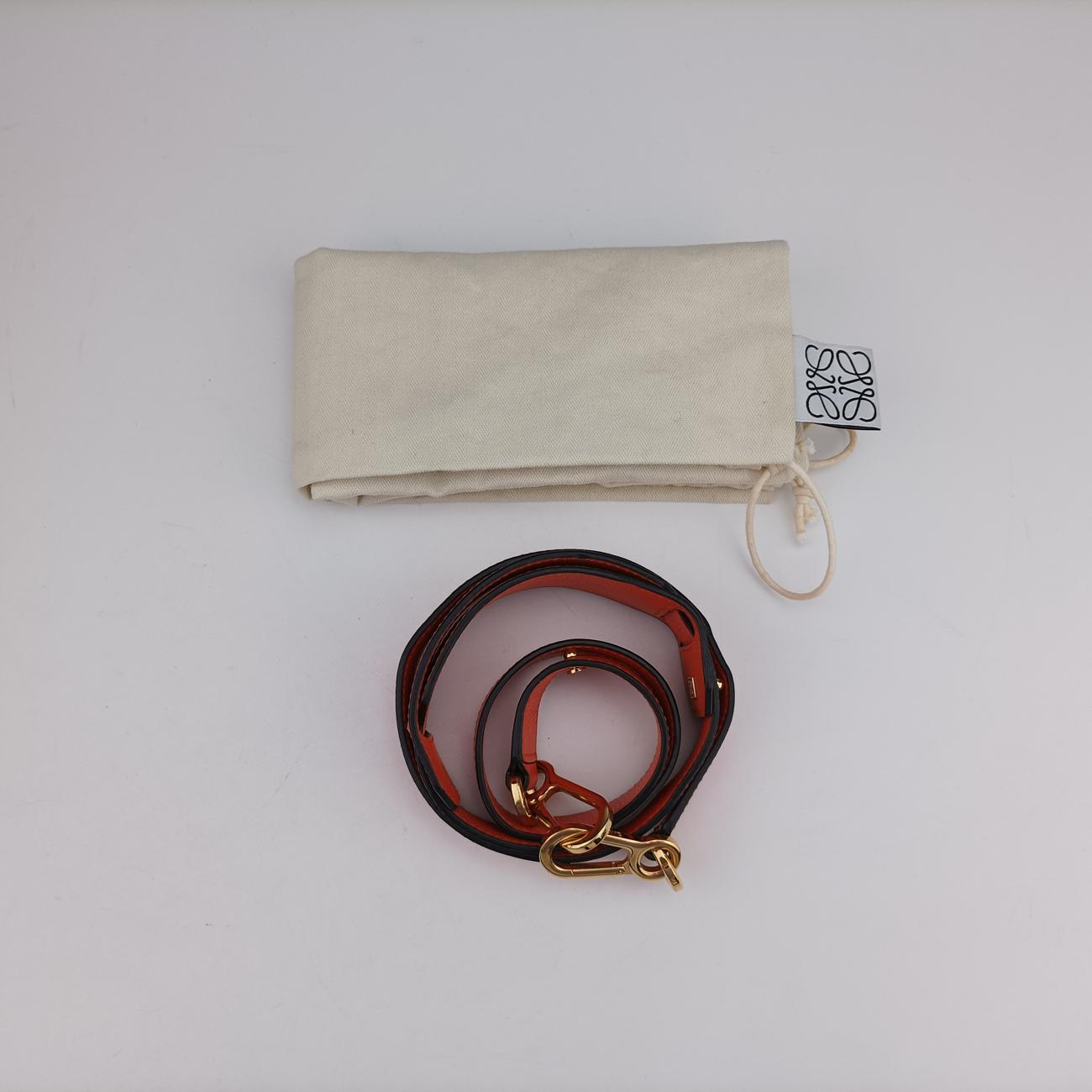 Puzzle Bag Medium orange×Multicolour Leather 061710パズルバッグ ミディアム オレンジ×マルチカラー レザー 061710