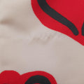 Heart Pattern White× Red× black Nylon 14ハートパターン ホワイト×レッド×ブラック ナイロン 14