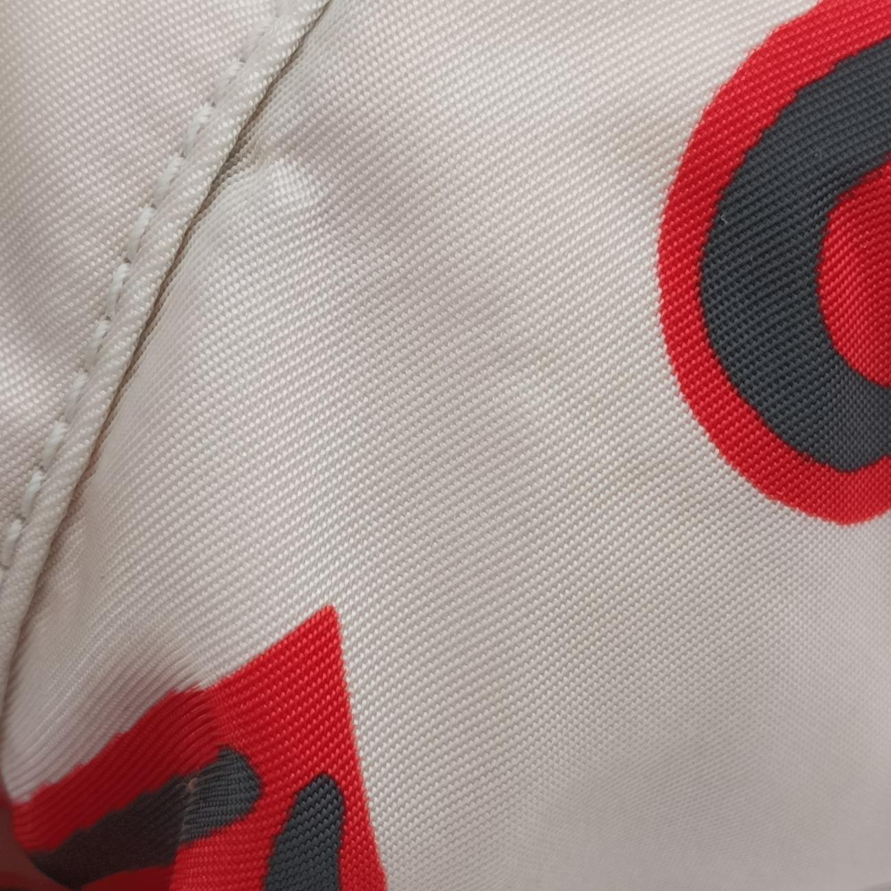 Heart Pattern White× Red× black Nylon 14ハートパターン ホワイト×レッド×ブラック ナイロン 14