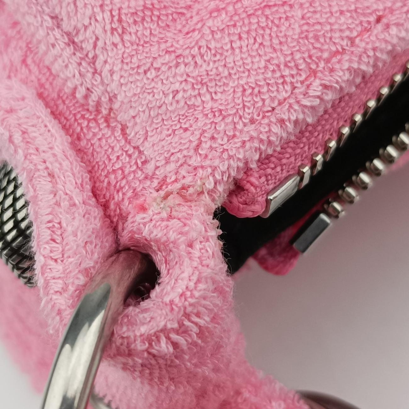 Le Cagole Pink Pile Fabric 671309.5812.O.493076ルカゴール ピンク パイルファブリック 671309.5812.O.493076