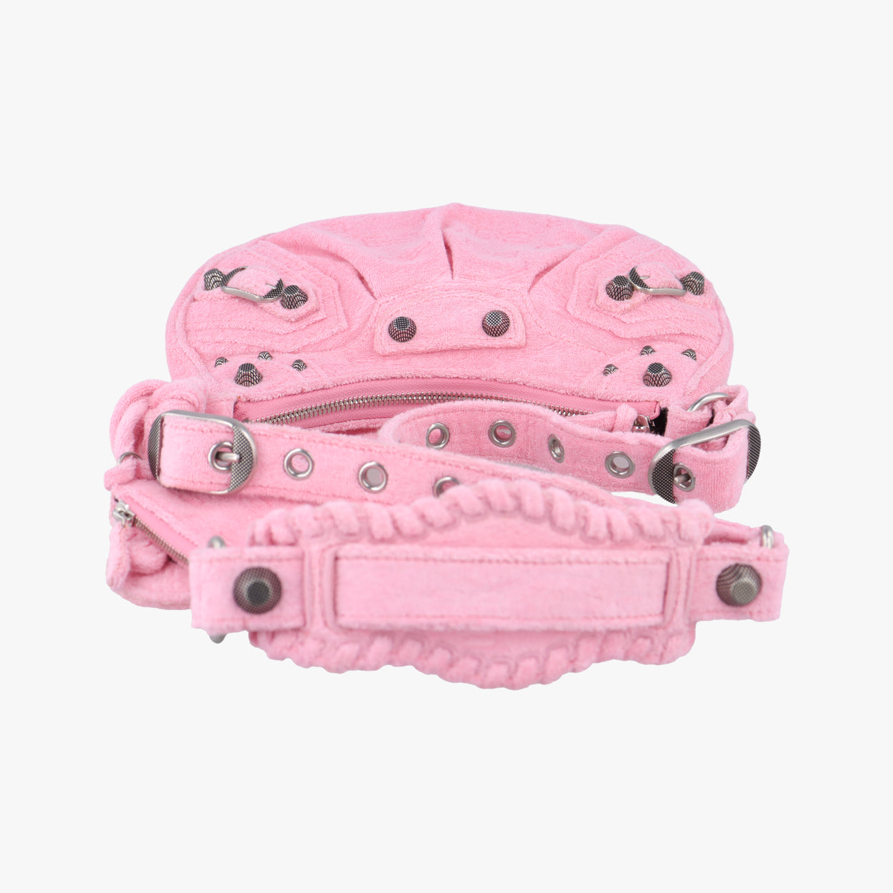 Le Cagole Pink Pile Fabric 671309.5812.O.493076ルカゴール ピンク パイルファブリック 671309.5812.O.493076