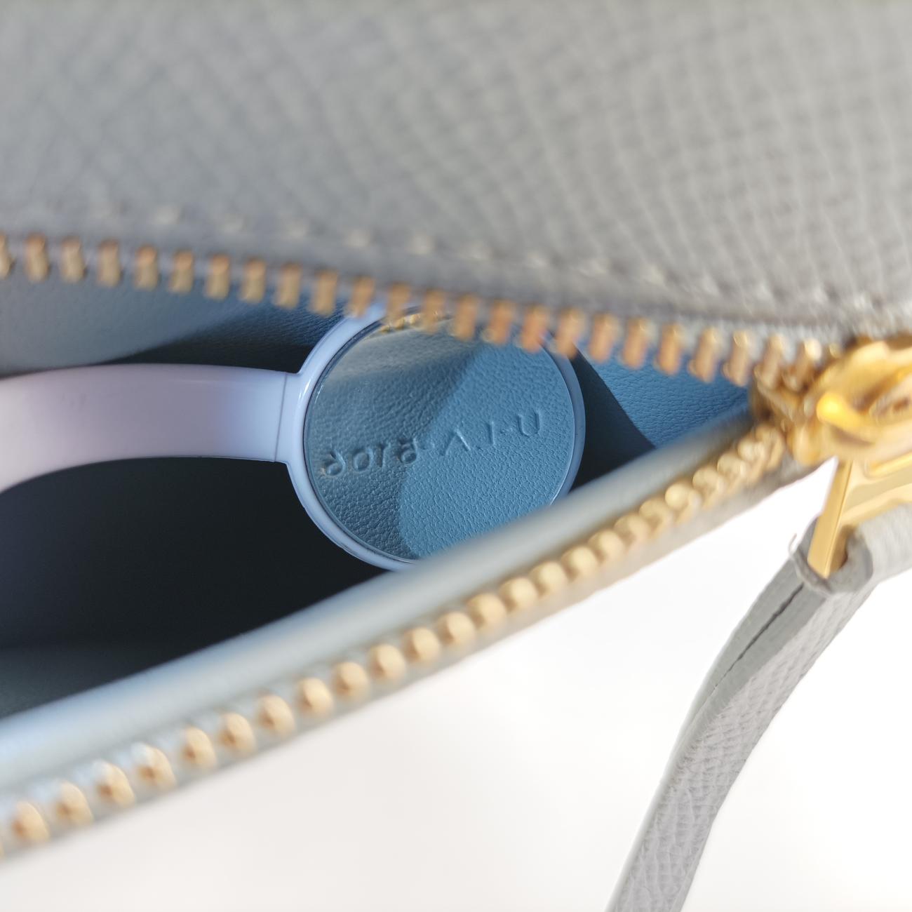 TROTTEUR Compact Grey Leather U-LA-5106トロッターコンパクト グレー レザー U-LA-5106