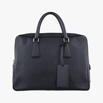 Briefcase black SAFFIANO Leather VS305M 31/H 173ブリーフケース ブラック サフィアーノレザー VS305M 31/H 173