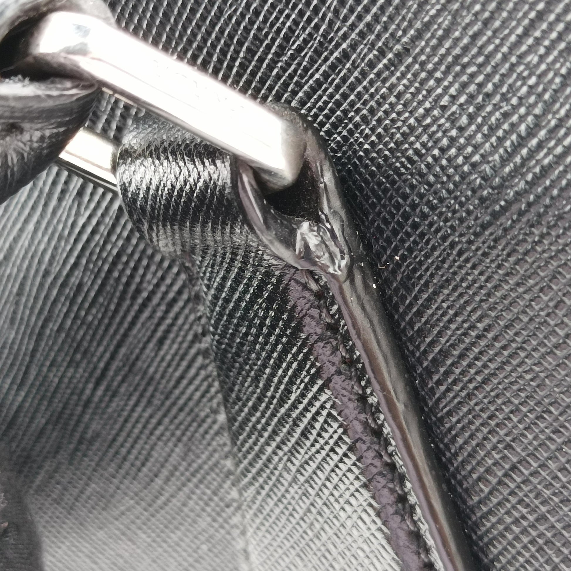 Briefcase black SAFFIANO Leather VS305M 31/H 173ブリーフケース ブラック サフィアーノレザー VS305M 31/H 173