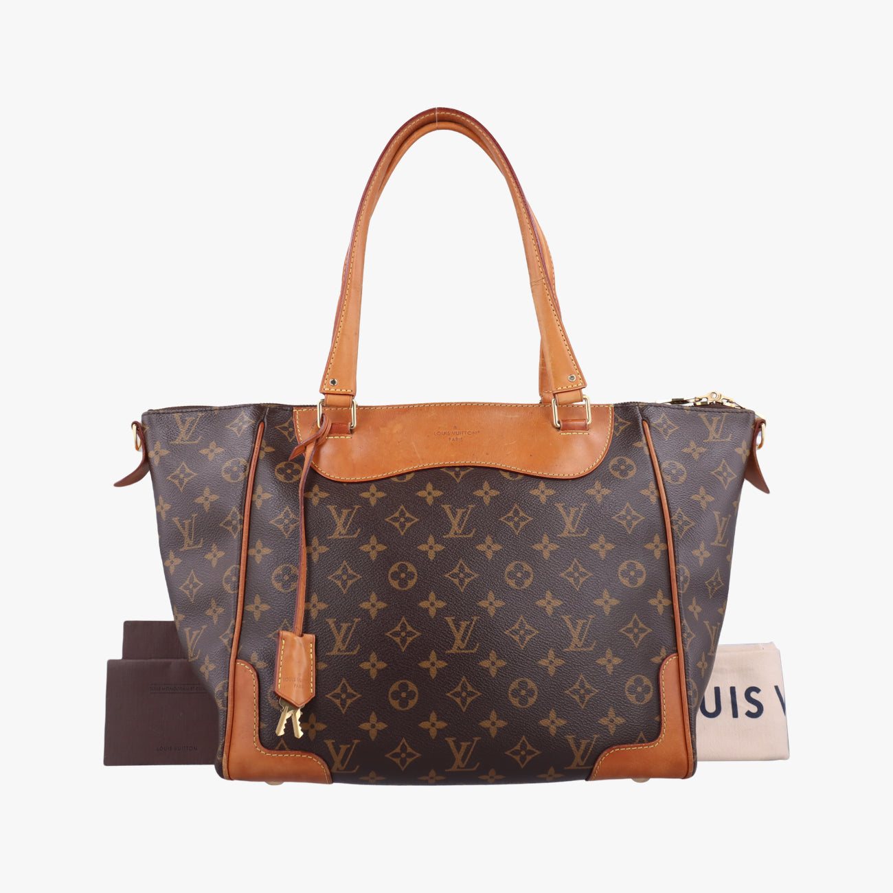 Estrela MM brown×yellow Monogram Canvas×calf leather M51191 MI4194エストレーラMM モノグラム/ブラウン系×イエロー モノグラムキャンバス×カーフレザー M51191 MI4194