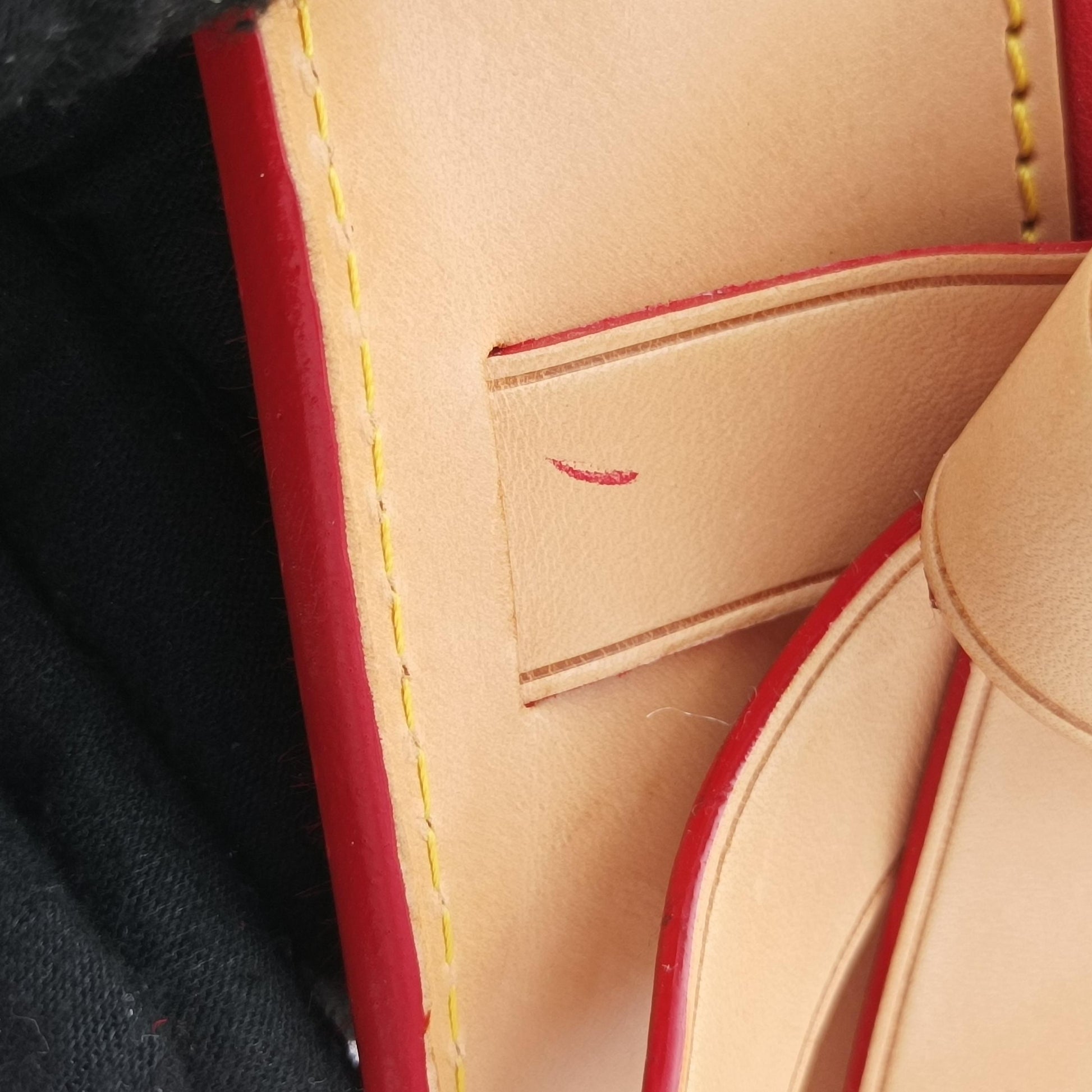 Monogram Studs Icono Brown×red×beige Monogram Canvas×calf leather×ponyhair M41234 DR4154モノグラム スタッズ アイコノ モノグラム/ブラウン系×レッド×ベージュ モノグラムキャンバス×カーフレザー ×ハラコ M41234 DR4154