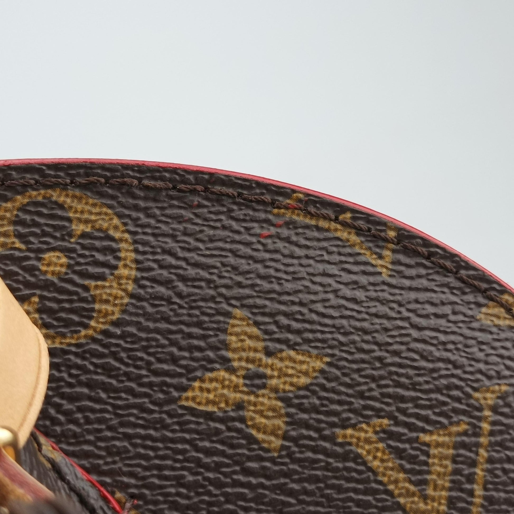 Monogram Studs Icono Brown×red×beige Monogram Canvas×calf leather×ponyhair M41234 DR4154モノグラム スタッズ アイコノ モノグラム/ブラウン系×レッド×ベージュ モノグラムキャンバス×カーフレザー ×ハラコ M41234 DR4154