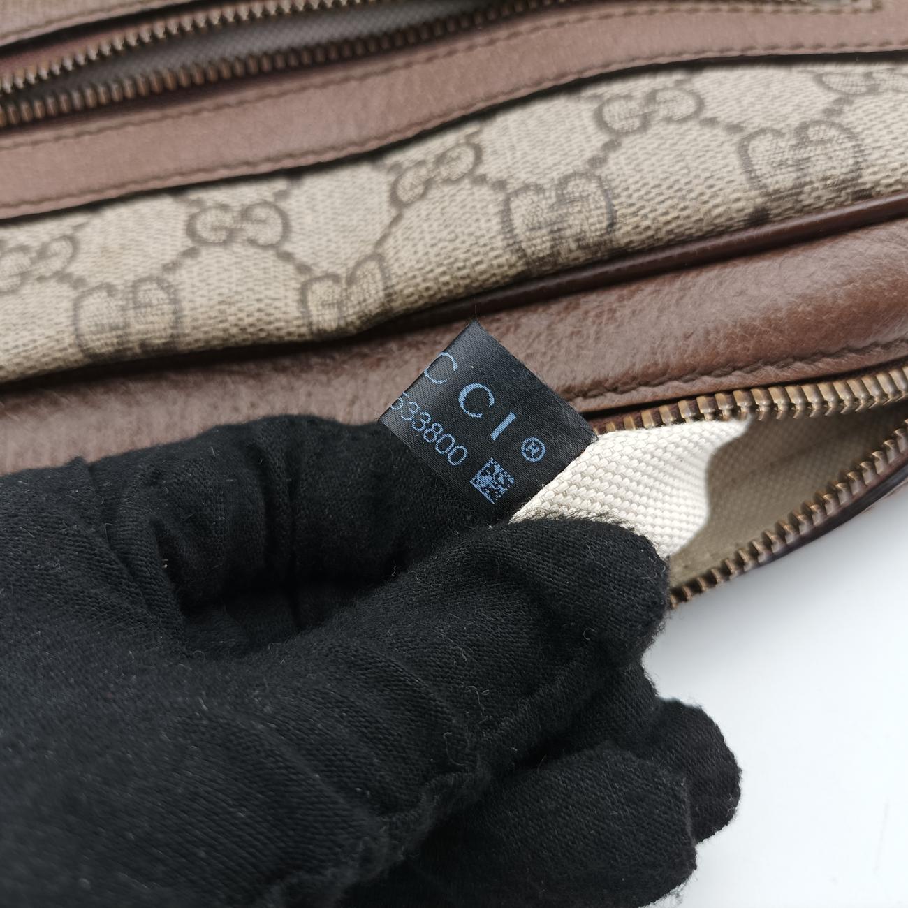 Ophidia Brown x Red x Green PVC coated canvas 547934 C028533800オフィディア ブラウン×レッド×グリーン PVCコーティングキャンバス 547934 C028533800