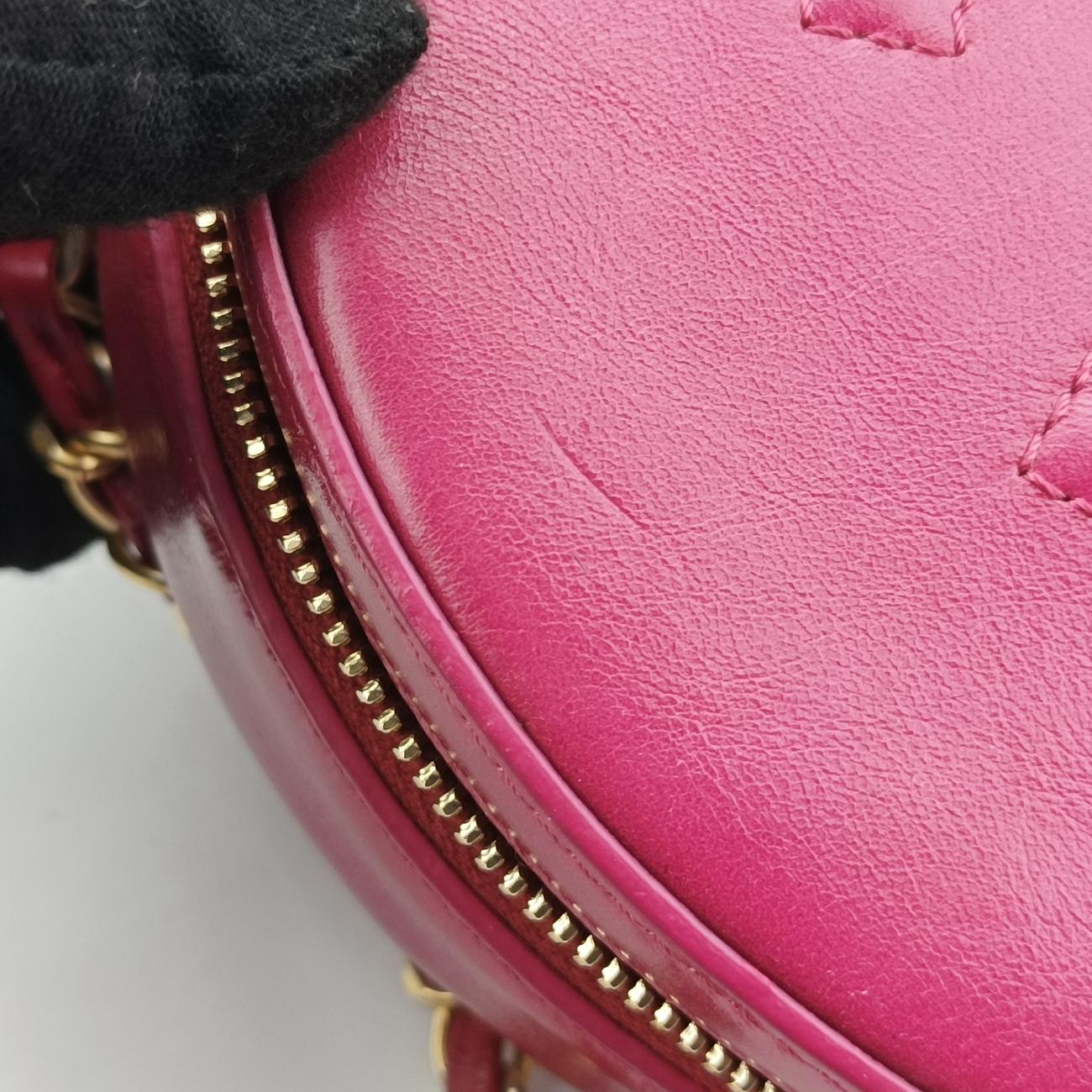 Round As Earth Rose lambskin A91946 25094585ココマーク ラウンド ローズ レッド ラムスキン A91946 25094585