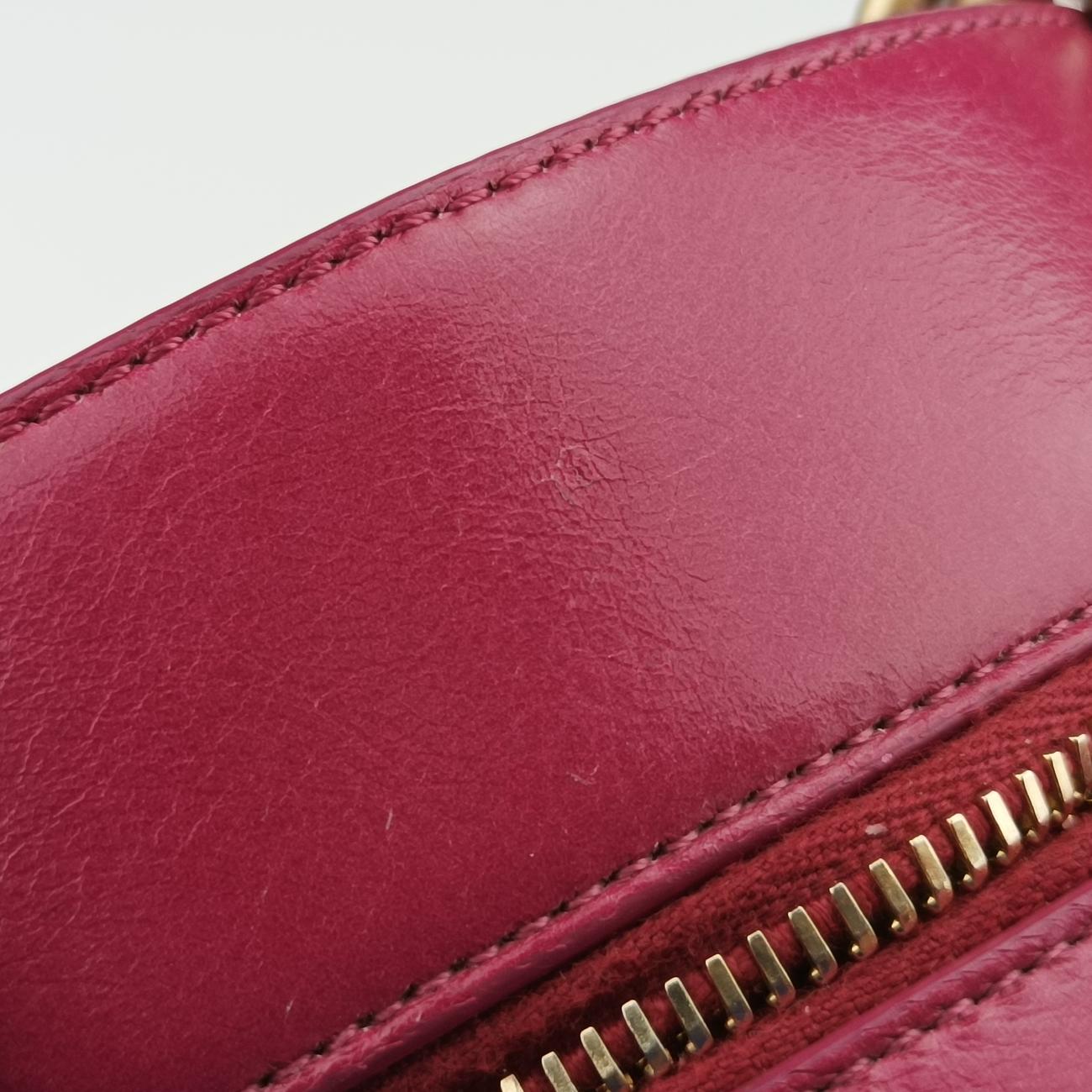 Round As Earth Rose lambskin A91946 25094585ココマーク ラウンド ローズ レッド ラムスキン A91946 25094585