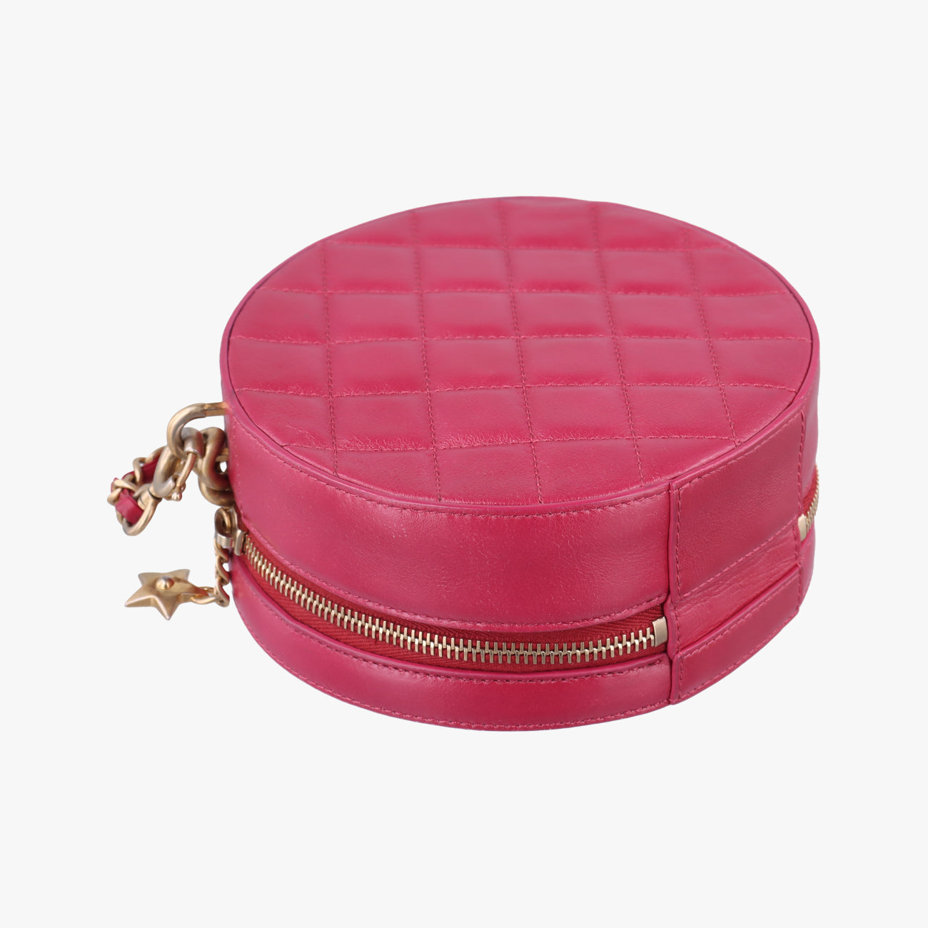 Round As Earth Rose lambskin A91946 25094585ココマーク ラウンド ローズ レッド ラムスキン A91946 25094585