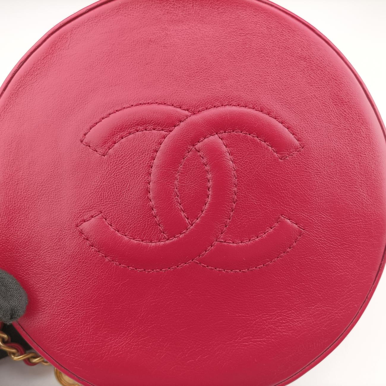 Round As Earth Rose lambskin A91946 25094564ココマーク ラウンド ローズ レッド ラムスキン A91946 25094564