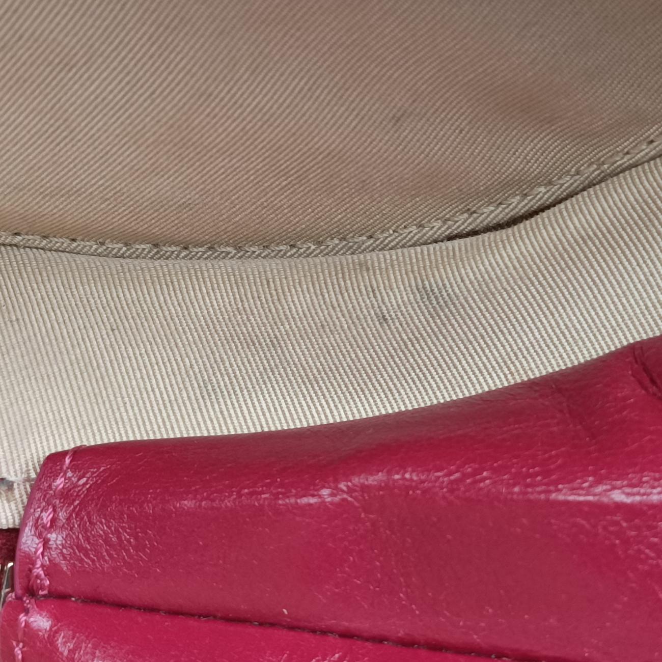 Round As Earth Rose lambskin A91946 25094564ココマーク ラウンド ローズ レッド ラムスキン A91946 25094564