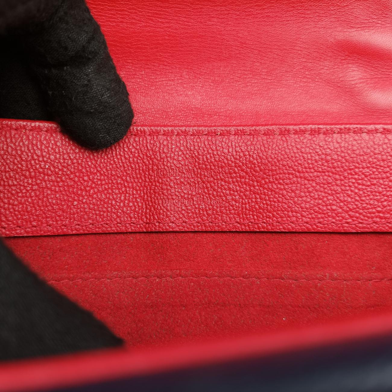 Very Chain ruby×blue Leather AH1117ヴェリーチェーン ルビー×ブルー レザー AH1117