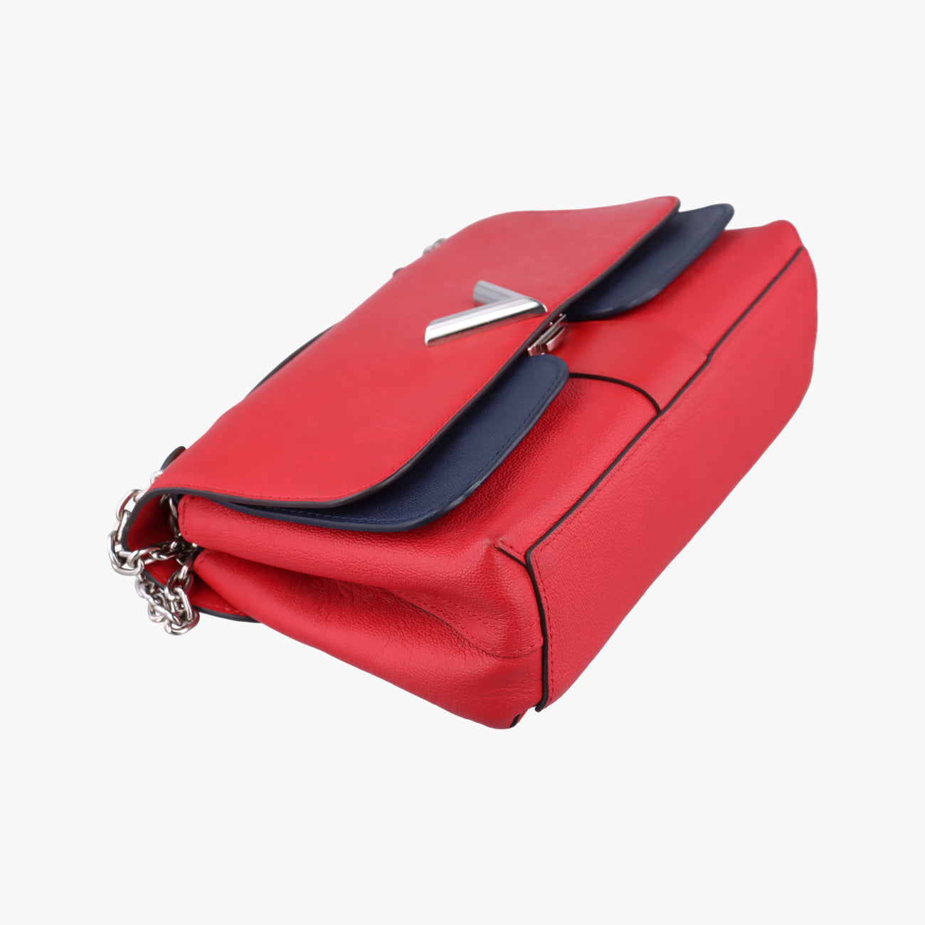 Very Chain ruby×blue Leather AH1117ヴェリーチェーン ルビー×ブルー レザー AH1117