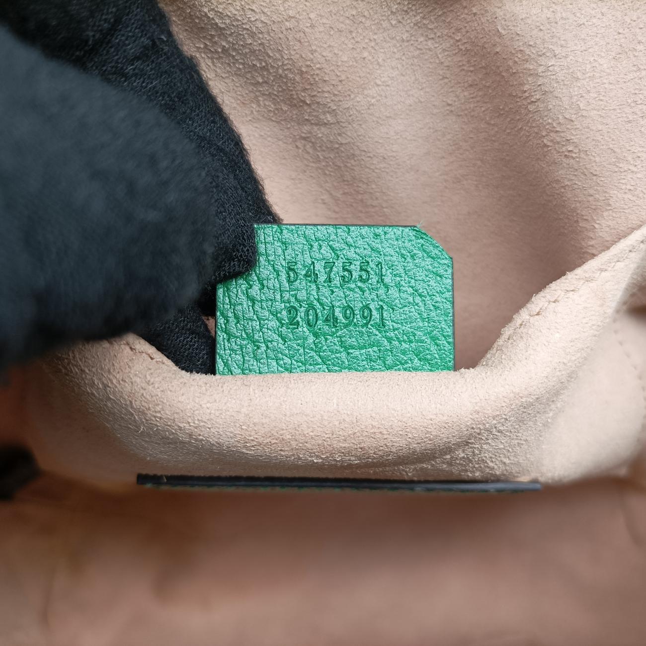 Ophidia Beige×Green×Multicolour PVC coated canvas 547551 F030575041オフィディア ベージュ×グリーン×マルチカラー PVCコーティングキャンバス 547551 F030575041