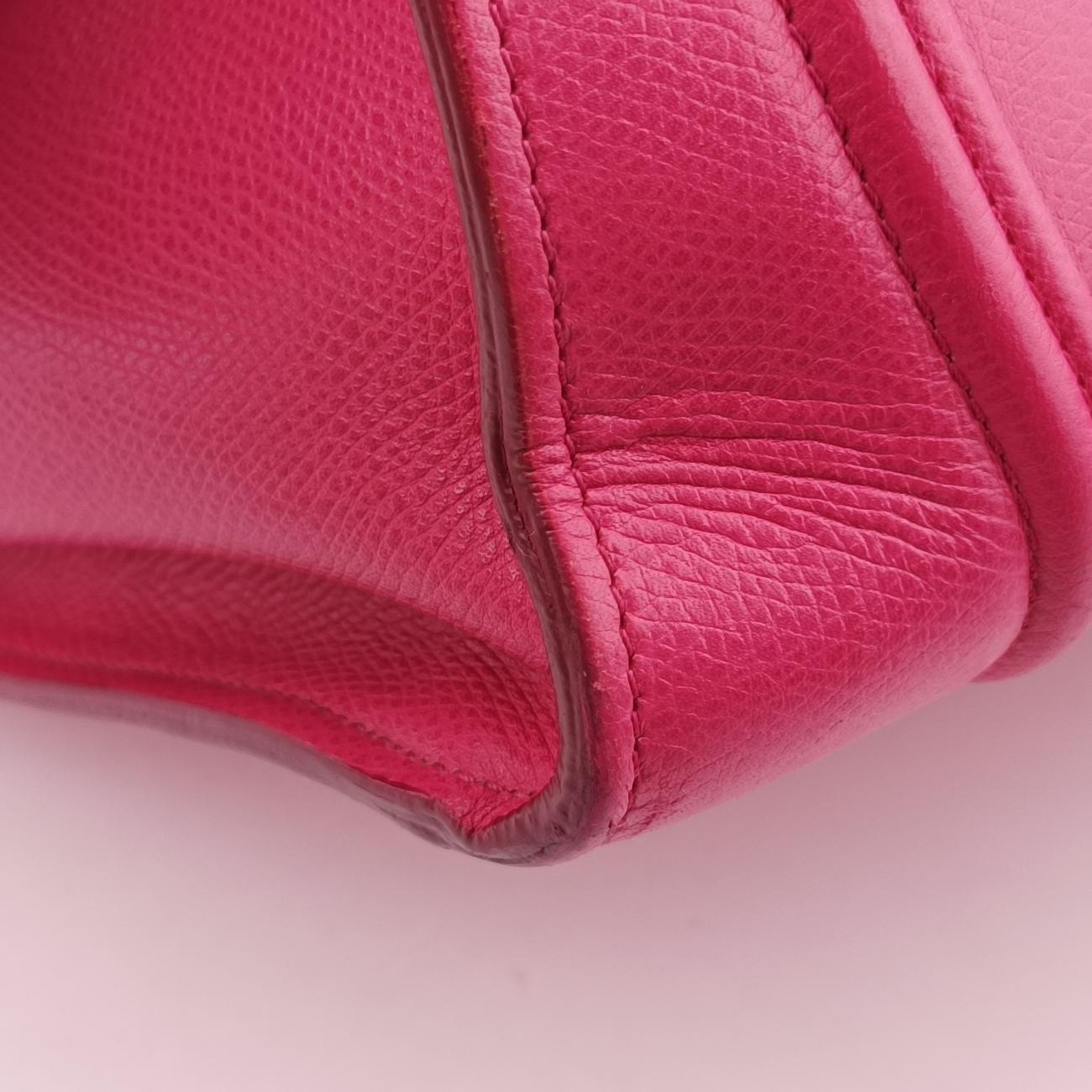 Luggage Small Square Phantom Rose Leather F-LA-0144ラゲージスモールスクエアファントム ローズ レッド レザー F-LA-0144