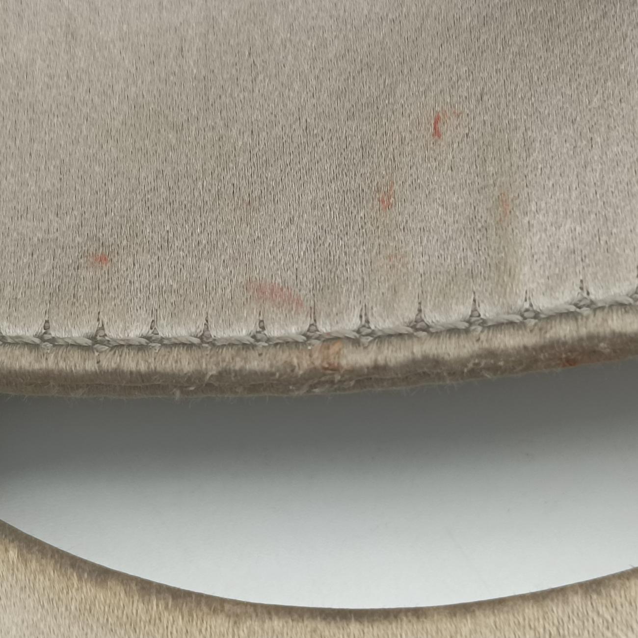 Satin Crystal Cannage Mini Lady Dior Grey satin 02-MA-1118サテンクリスタル カナージュ ミニ レディ ディオール グレー サテン 02-MA-1118