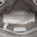 Satin Crystal Cannage Mini Lady Dior Grey satin 02-MA-1118サテンクリスタル カナージュ ミニ レディ ディオール グレー サテン 02-MA-1118