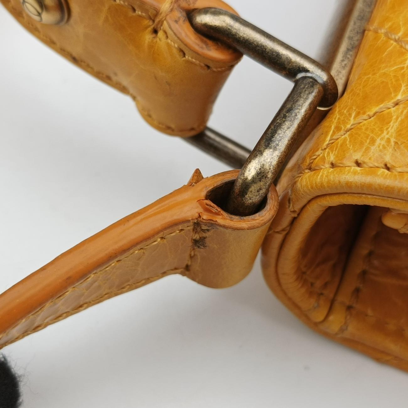 2.55 Rita Matelasse Yellow Leather A66815 157556352.55マトラッセ イエロー レザー A66815 15755635