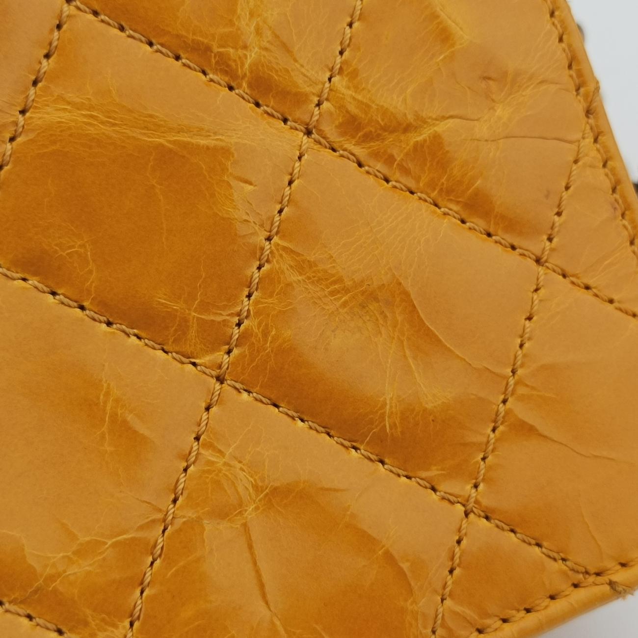 2.55 Rita Matelasse Yellow Leather A66815 157556352.55マトラッセ イエロー レザー A66815 15755635