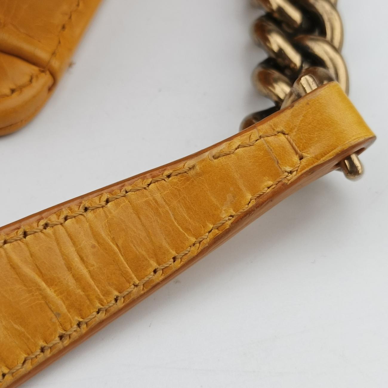 2.55 Rita Matelasse Yellow Leather A66815 157556352.55マトラッセ イエロー レザー A66815 15755635