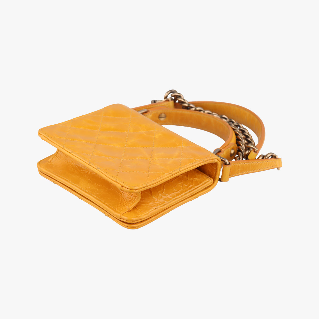 2.55 Rita Matelasse Yellow Leather A66815 157556352.55マトラッセ イエロー レザー A66815 15755635