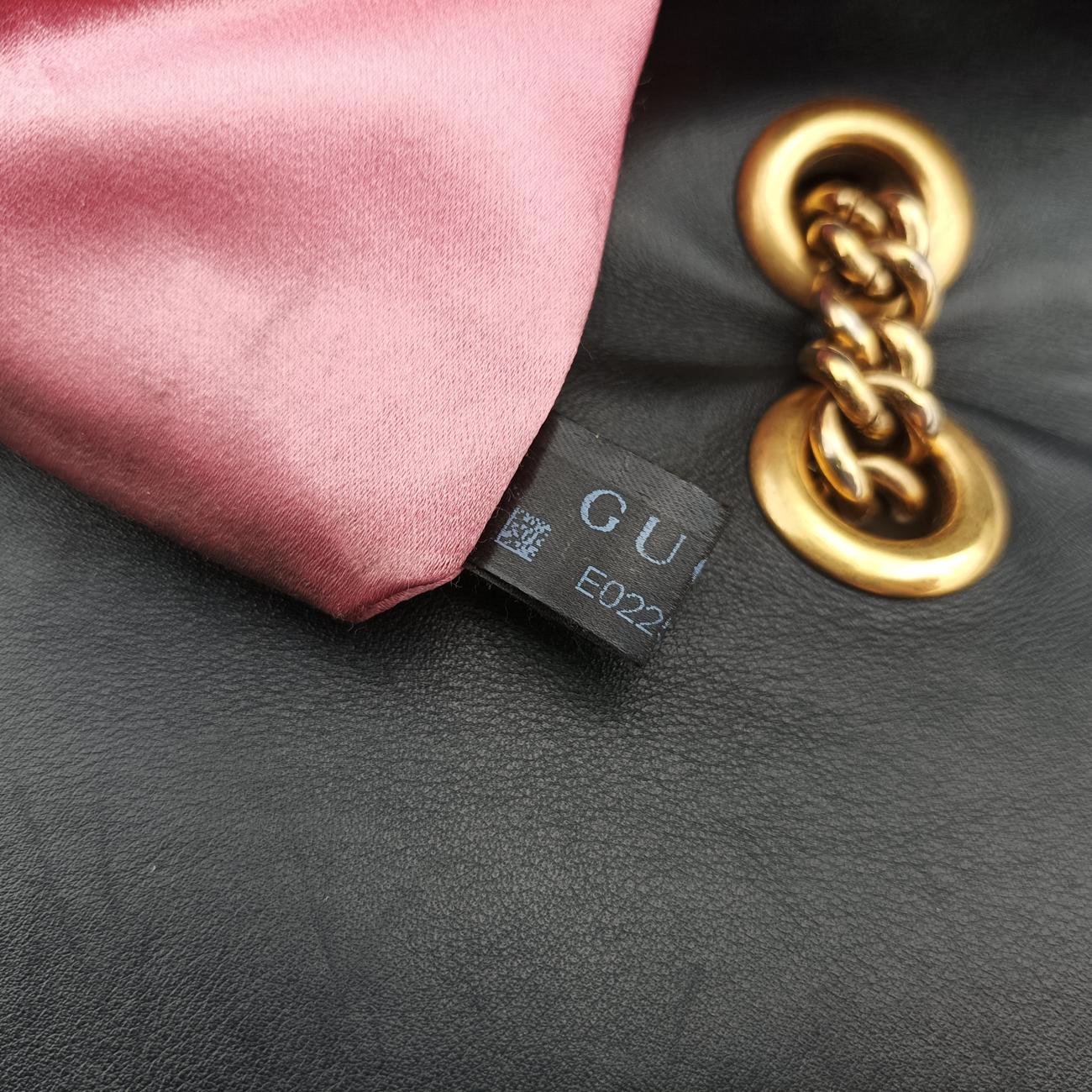 GG Marmont Black×multicolor velour 443496 E022580653GGマーモント ブラック×マルチカラー ベルベット 443496 E022580653