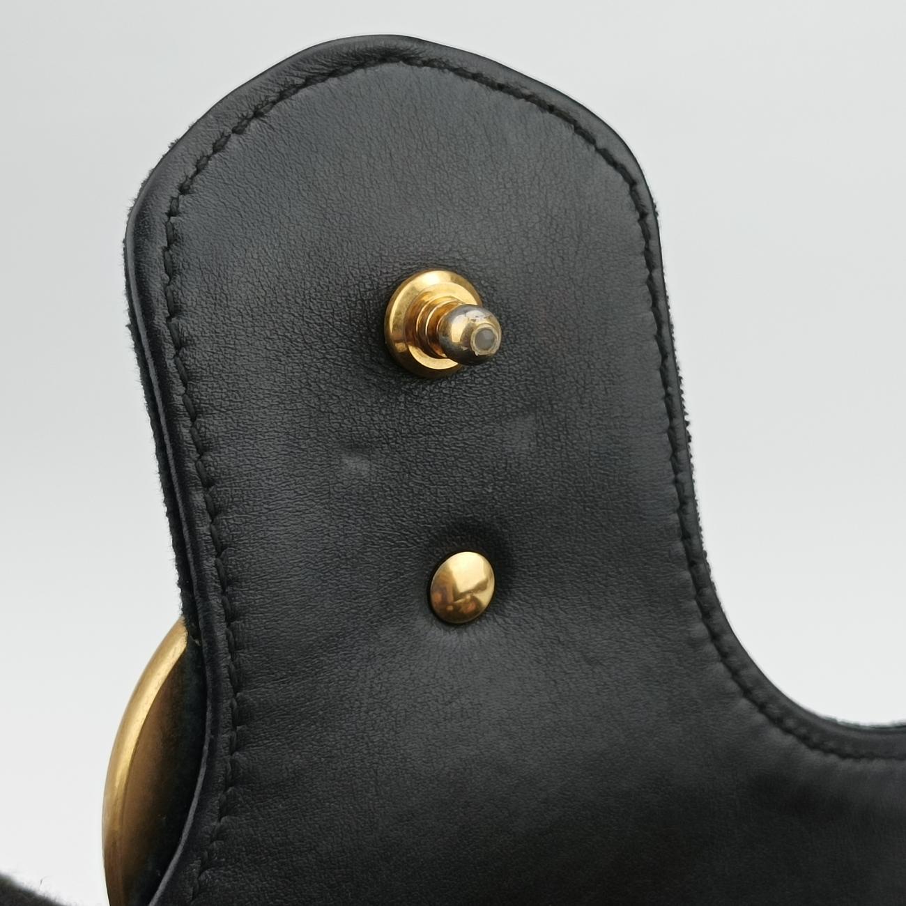 GG Marmont Black×multicolor velour 443496 E022580653GGマーモント ブラック×マルチカラー ベルベット 443496 E022580653