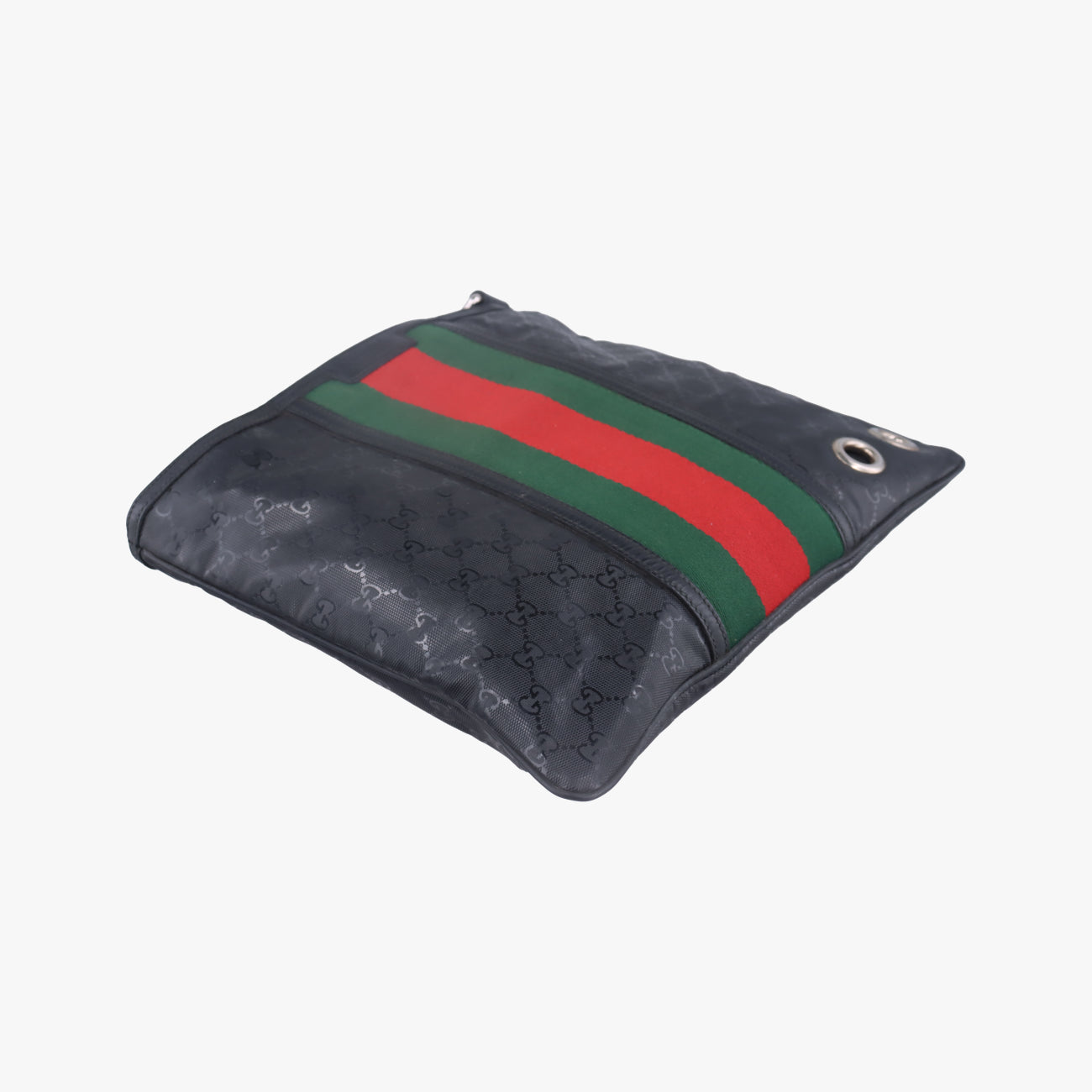 GG Imprime Web Black PVC coated canvas 269379 H010476830GGプリントウェブ ブラック PVCコーティングキャンバス 269379 H010476830