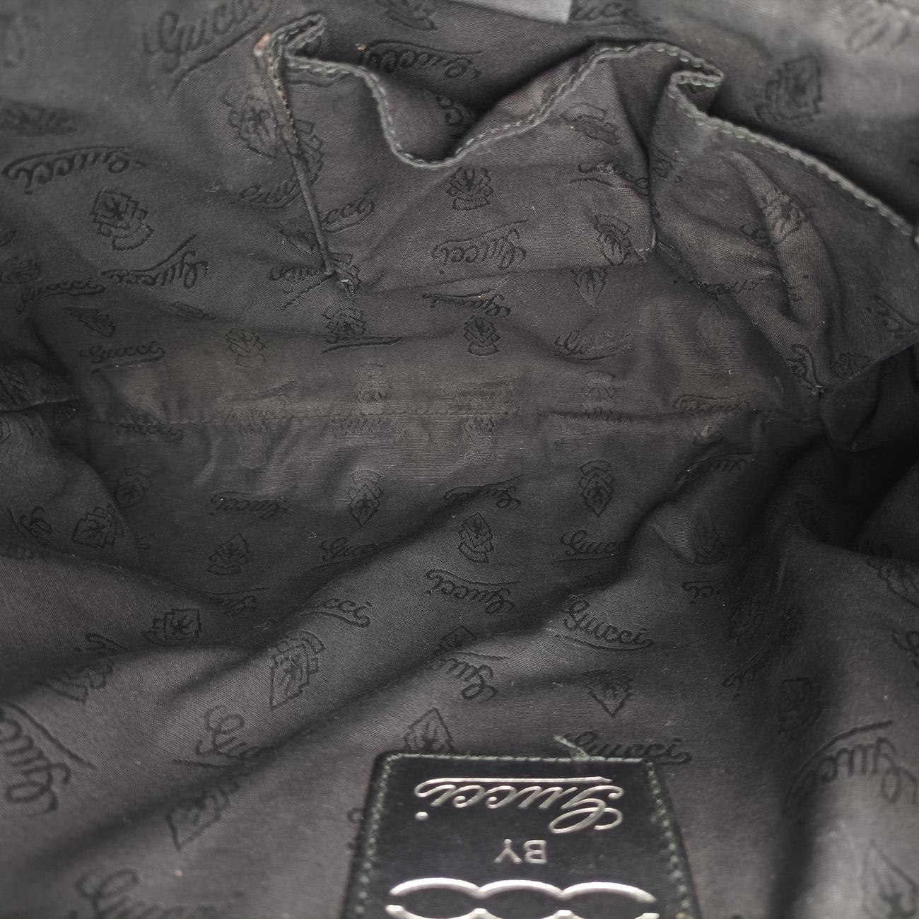 GG Imprime Web Black PVC coated canvas 269379 H010476830GGプリントウェブ ブラック PVCコーティングキャンバス 269379 H010476830