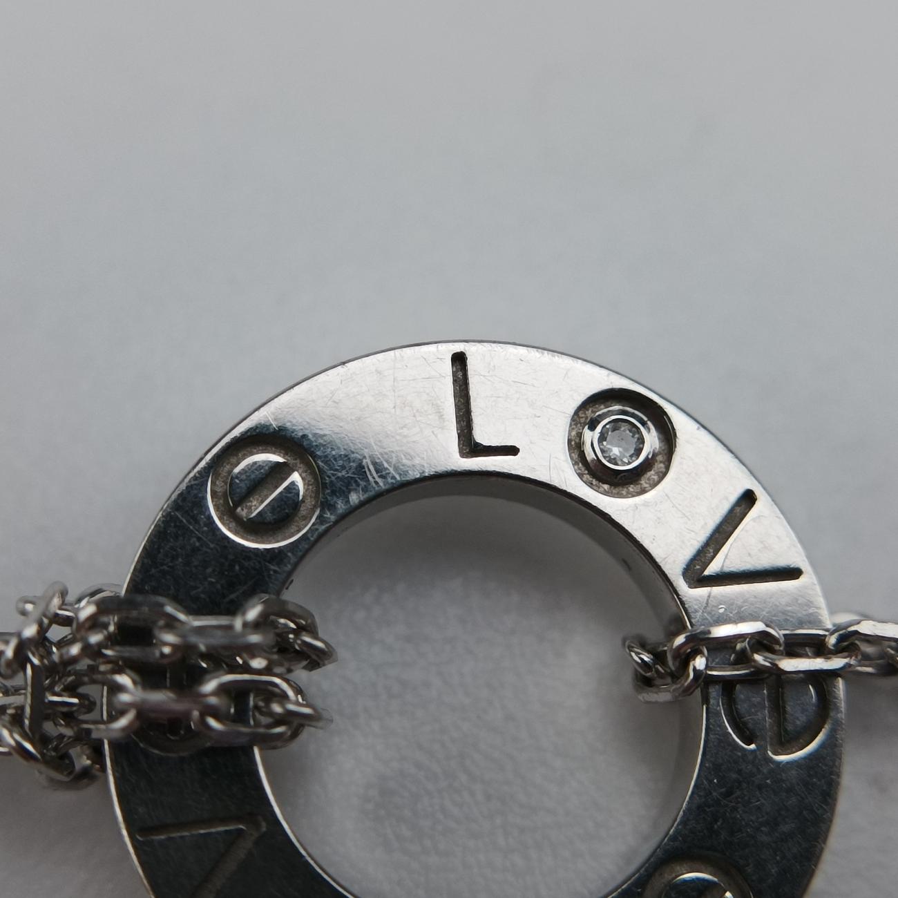 Love Circle DIAMONDS White Gold AU750 B6038100 SO7251ラブサークル ダイヤモンド ホワイトゴールド  AU750 B6038100 SO7251