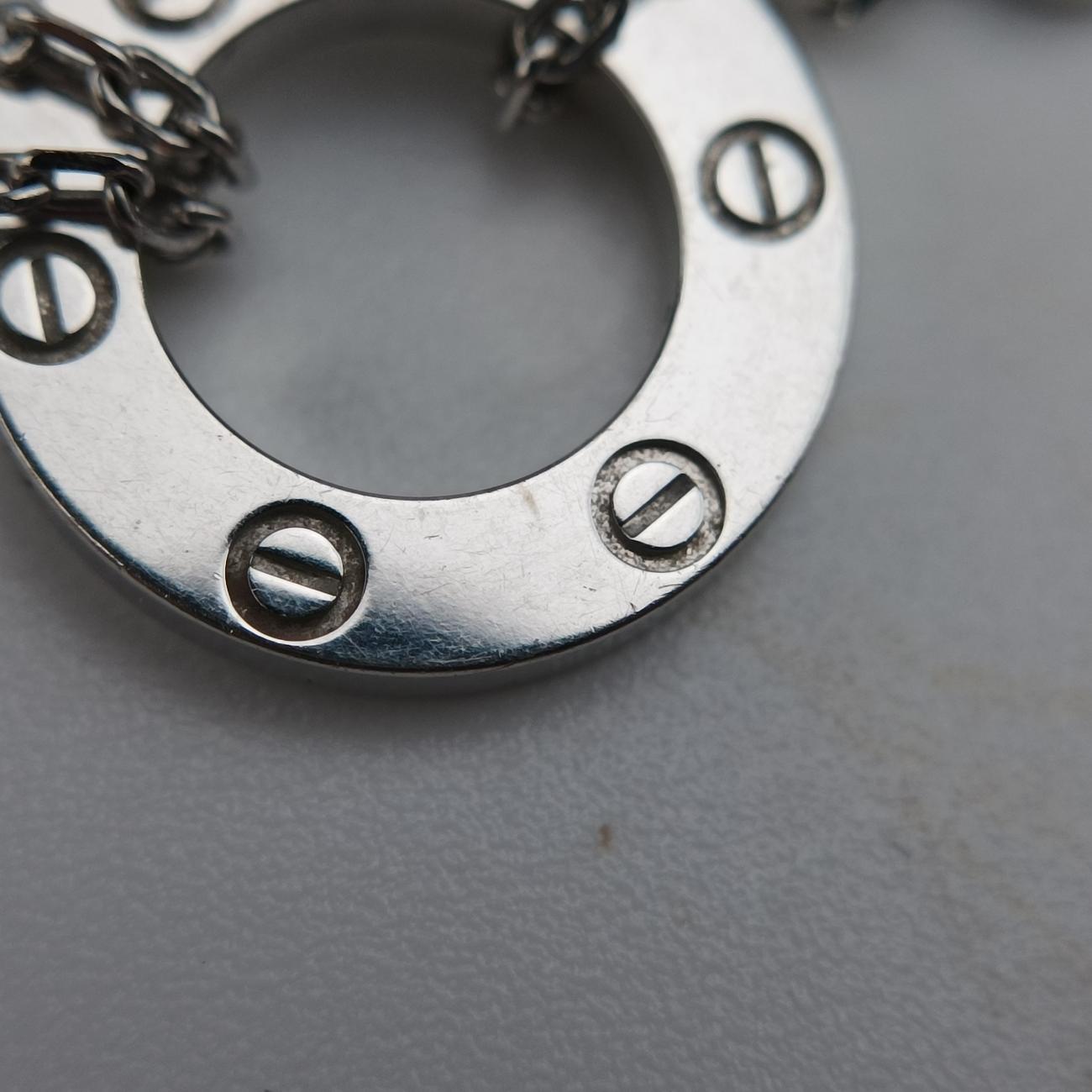 Love Circle DIAMONDS White Gold AU750 B6038100 SO7251ラブサークル ダイヤモンド ホワイトゴールド  AU750 B6038100 SO7251