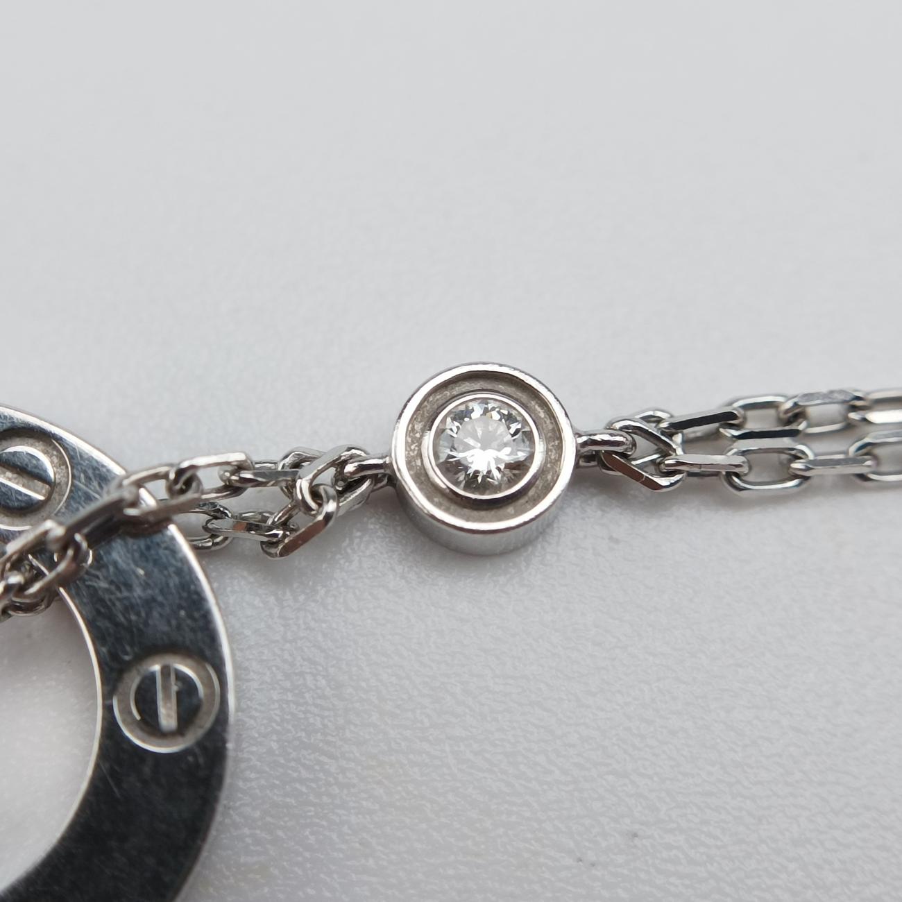 Love Circle DIAMONDS White Gold AU750 B6038100 SO7251ラブサークル ダイヤモンド ホワイトゴールド  AU750 B6038100 SO7251