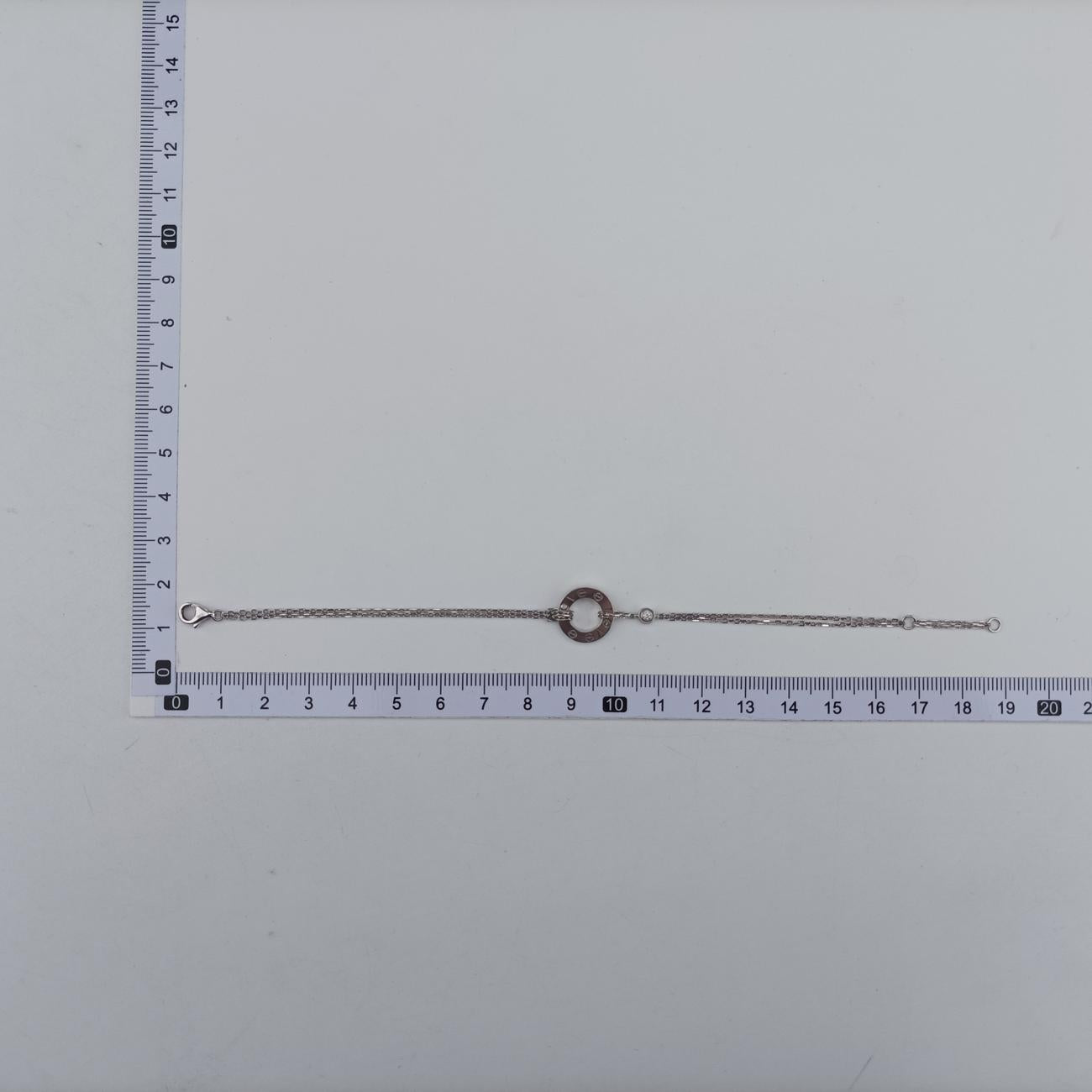 Love Circle DIAMONDS White Gold AU750 B6038100 SO7251ラブサークル ダイヤモンド ホワイトゴールド  AU750 B6038100 SO7251