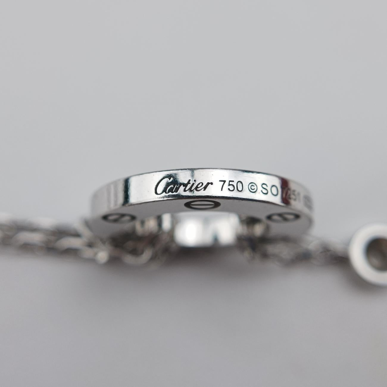 Love Circle DIAMONDS White Gold AU750 B6038100 SO7251ラブサークル ダイヤモンド ホワイトゴールド  AU750 B6038100 SO7251