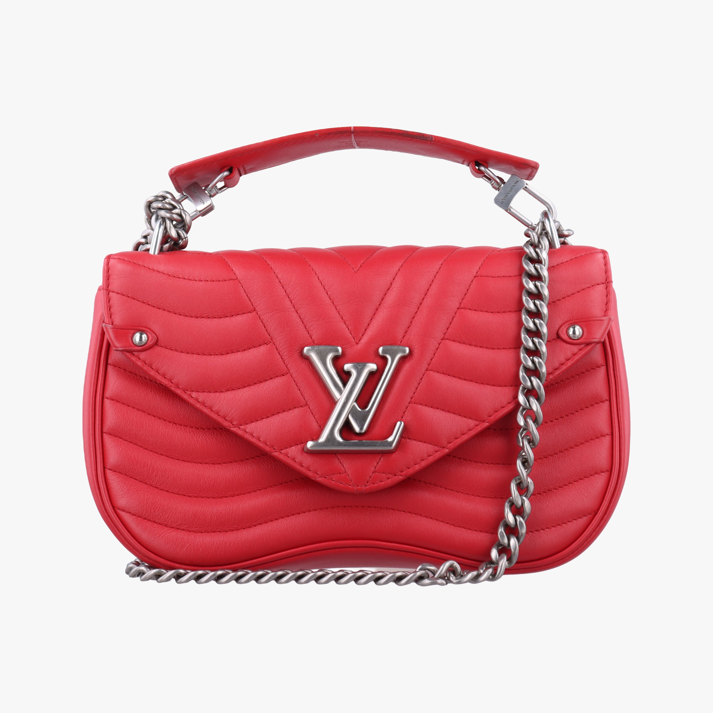 NEW WAVE Chain MM Ecarlate Leather M51943 NZ3108 IC Chipニュー ウェーブ チェーンMM エカルラート レザー M51943 NZ3108 ICチップ