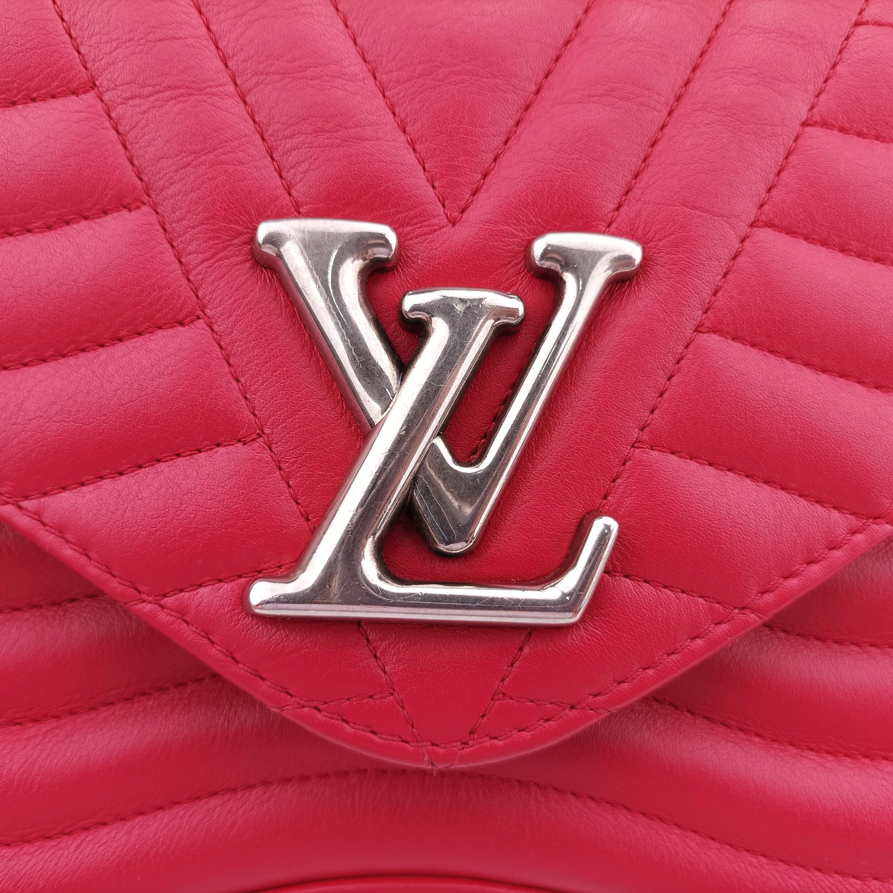 NEW WAVE Chain MM Ecarlate Leather M51943 NZ3108 IC Chipニュー ウェーブ チェーンMM エカルラート レザー M51943 NZ3108 ICチップ