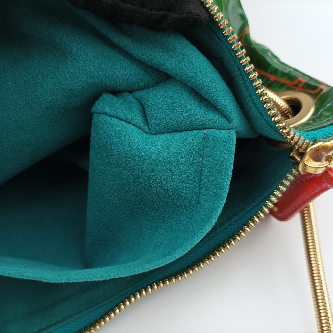 Monogram Bonbon Green×Orange Vernis M95748 TH0078モノグラム ボンボン グリーン×オレンジ ヴェルニ M95748 TH0078