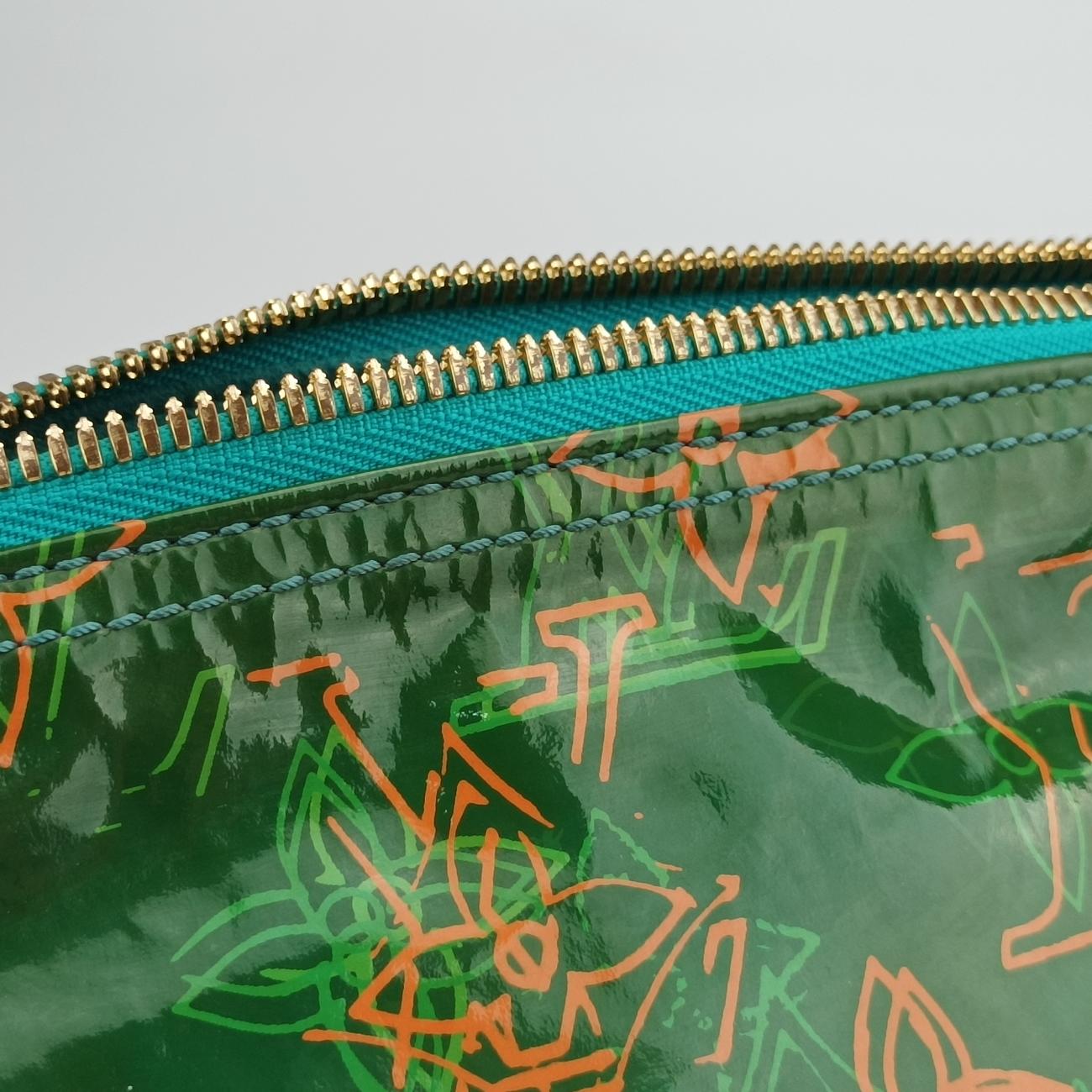 Monogram Bonbon Green×Orange Vernis M95748 TH0078モノグラム ボンボン グリーン×オレンジ ヴェルニ M95748 TH0078