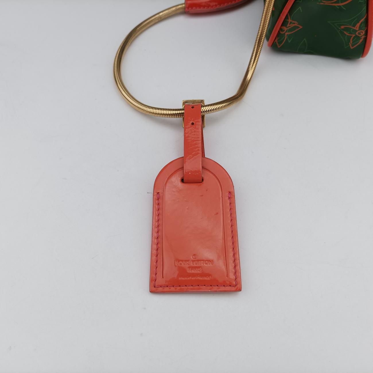 Monogram Bonbon Green×Orange Vernis M95748 TH0078モノグラム ボンボン グリーン×オレンジ ヴェルニ M95748 TH0078