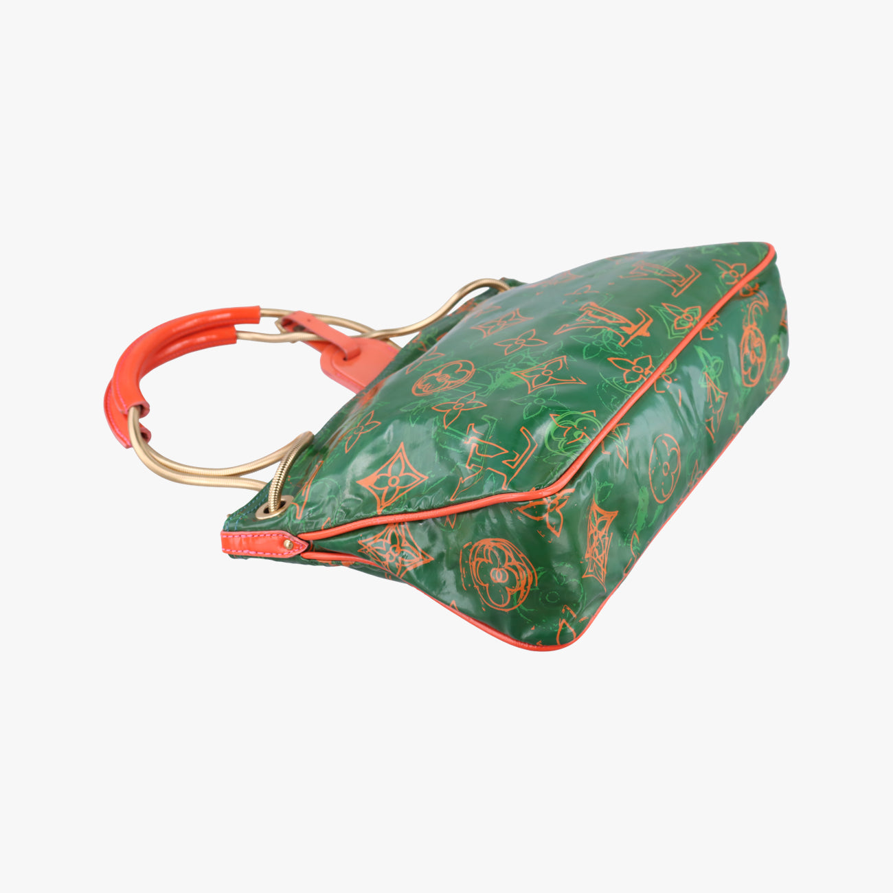 Monogram Bonbon Green×Orange Vernis M95748 TH0078モノグラム ボンボン グリーン×オレンジ ヴェルニ M95748 TH0078