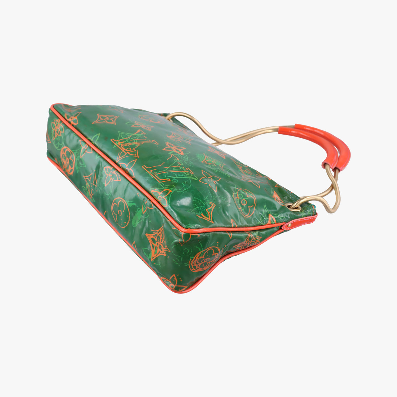 Monogram Bonbon Green×Orange Vernis M95748 TH0078モノグラム ボンボン グリーン×オレンジ ヴェルニ M95748 TH0078